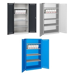 vendita online Armadio perfom con porte battenti e vasca interna mm.1023x555x2000h (rif.1400) Armadi Metallici Fami